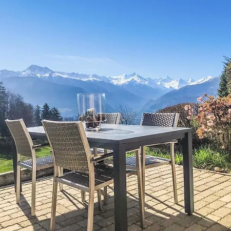 Mirador Alpine Horizon -crans Montana- Swiss Alps شاليه *