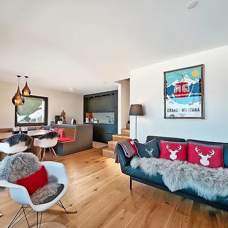 Mirador Alpine Horizon -crans Montana- Swiss Alps شاليه كرانز مونتانا