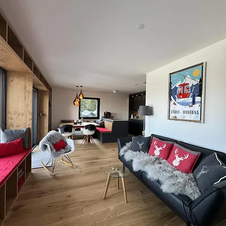 Mirador Alpine Horizon -crans Montana- Swiss Alps كرانز مونتانا