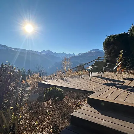 בקתה Mirador Alpine Horizon -crans Montana- Swiss Alps
