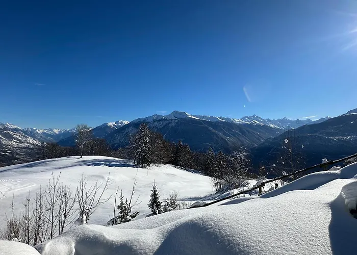 Mirador Alpine Horizon -crans Montana- Swiss Alps 木屋 *