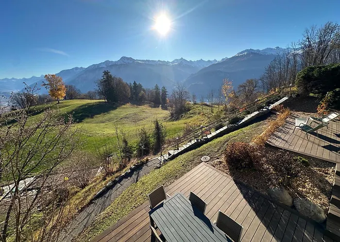 Mirador Alpine Horizon -crans Montana- Swiss Alps * 克莱恩 蒙塔纳